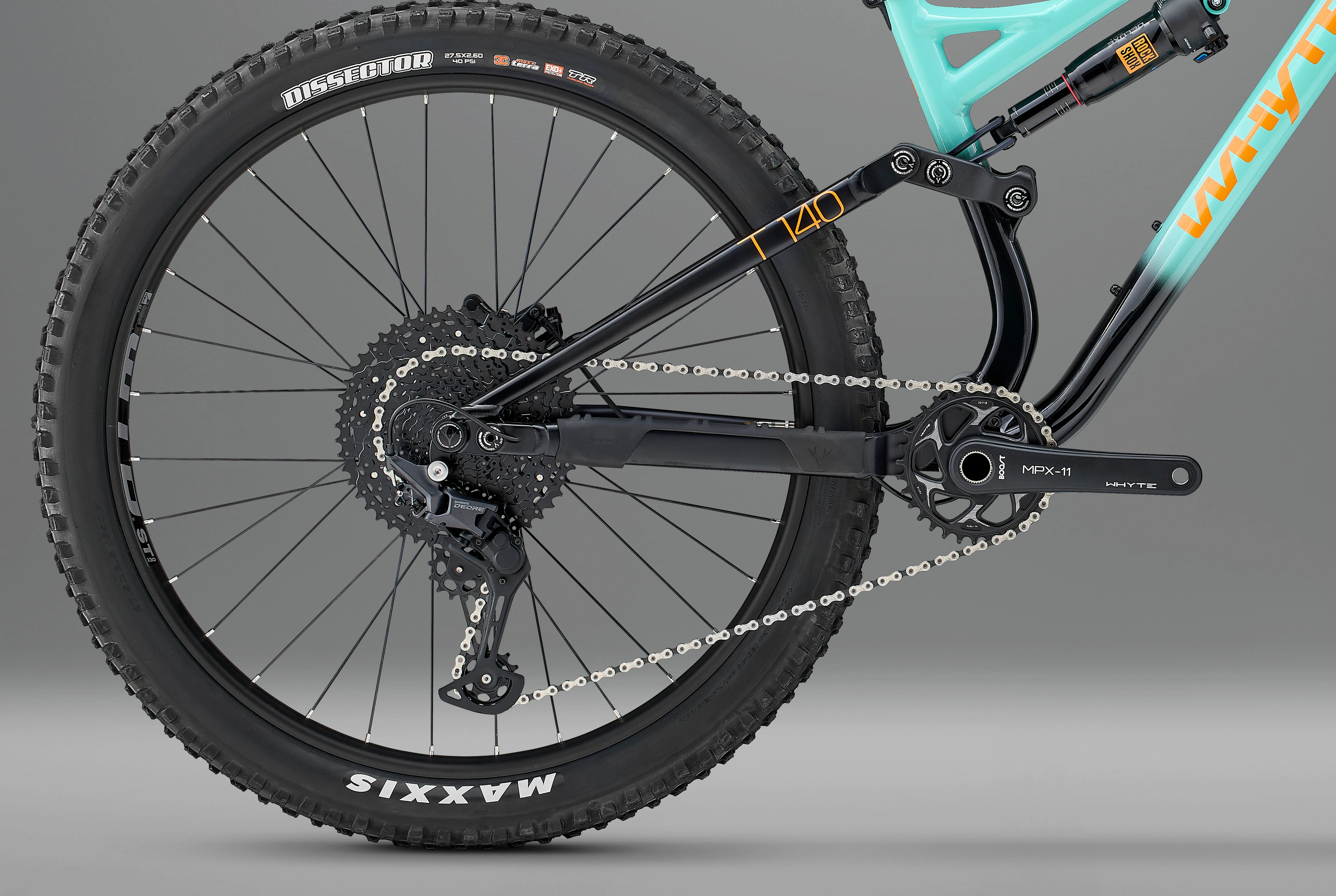 T-140 27  Junior trail full suspension bike - Image 5